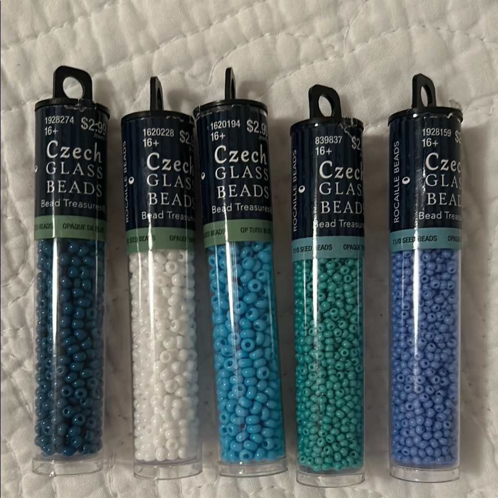 Czech Glass Beads Set